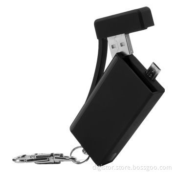 3-in-1 Power Bank, Rubber Finish, Built-in 8-32GB Flash with Cap, Easy to Take, Fashionable Design